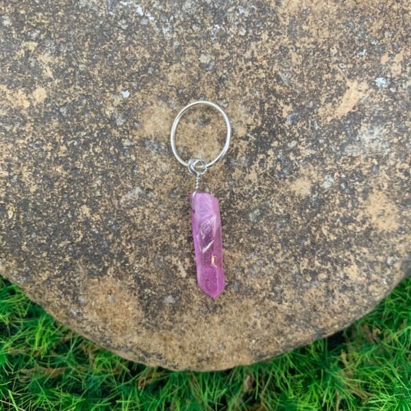 Hair Braids Hair Rings Beads Skull Raw Crystal Pentagram Beaded Wicca Vintage  Witchcraft