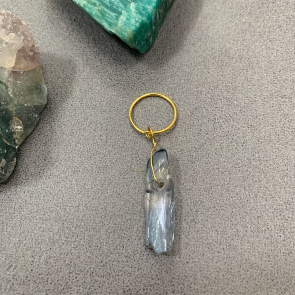 Hair Braids Hair Rings Beads Skull Raw Crystal Pentagram Beaded Wicca Vintage  Witchcraft