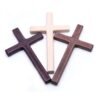 Hand Cross Wooden Christ Crucifix Icon Religious Catholic Church Utensils Prayer Priest Orthodox