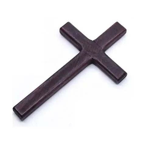 Hand Cross Wooden Christ Crucifix Icon Religious Catholic Church Utensils Prayer Priest Orthodox
