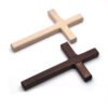 Hand Cross Wooden Christ Crucifix Icon Religious Catholic Church Utensils Prayer Priest Orthodox