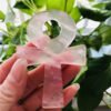 Hand carved healing crystal Anka cross natural stone anka decorative carving craft