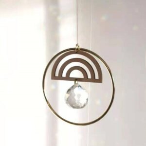 Handmade-Crystal-Suncatcher-Lightcatcher-Occult-Windows-Hanging-Home-Decor Handmade Crystal Suncatcher Lightcatcher Occult Windows Hanging Home Decor