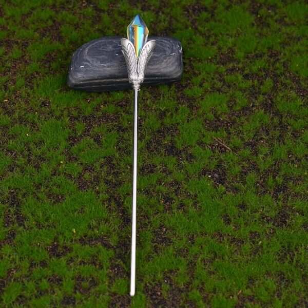 Handmade Flower Hairpin With Artificial Crystal Tulip Hair Stick Hair Accessories For Women