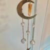 Handmade Sun Catcher -  Celestial large  Moon Suncatcher