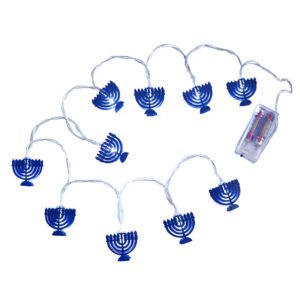 Hanukkah-Light-Candlestick-LED-Night-Light-Menorah-Style-Jewish-Party-Decoration Hanukkah Light Candlestick LED Night Light Menorah Style Jewish Party Decoration
