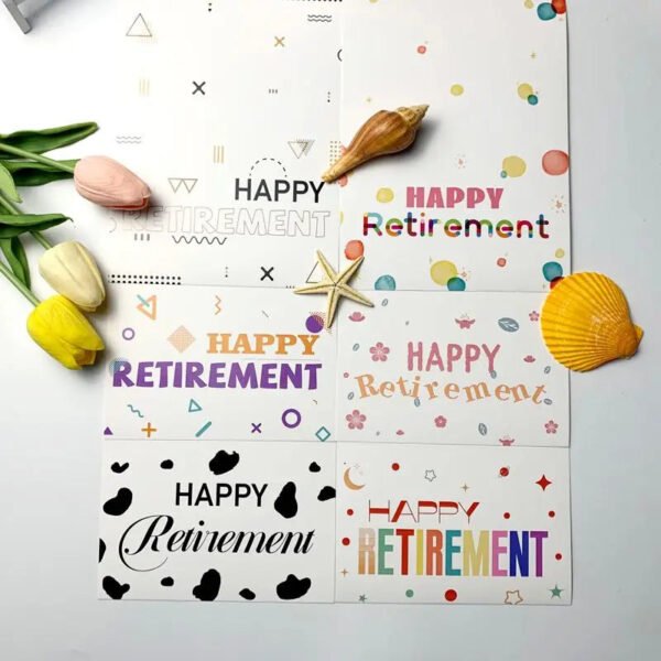 Happy Hanukkah Card Sets Jewish Gift Menorah Thank You Card 6pcs