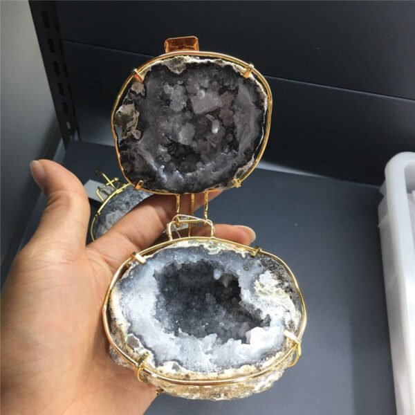 Mexico Natural Blue Skin Agate Treasure Basin Cave Quartz Crystal