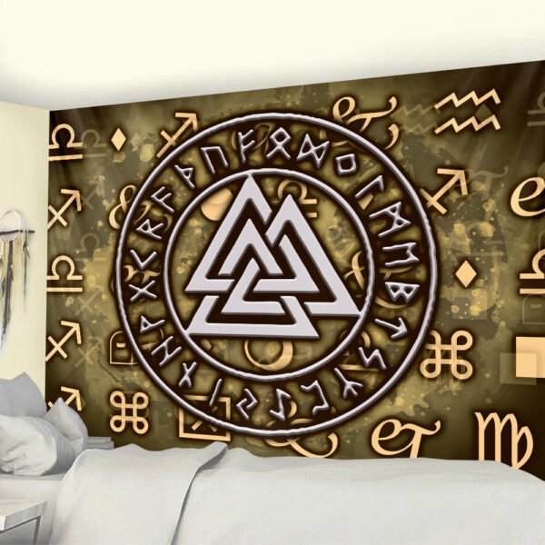 Mysterious  Tree of Life decoration tapestry Mandala psychedelic scene wall tapestry