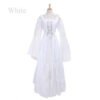 S-6XL Medieval Punk Dress Cosplay Halloween Costumes Women Palace Carnival Party Disguise Princess Female Victorian Vestido Robe