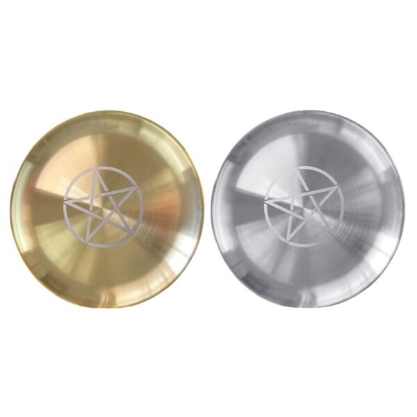 Three-phase moon Metal Goblet Pentagram pentacle Hand bell