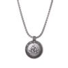 Vintage Men Ethnic Viking Necklace Warrior Scandinavian Amulet  Norse Runes Pendant