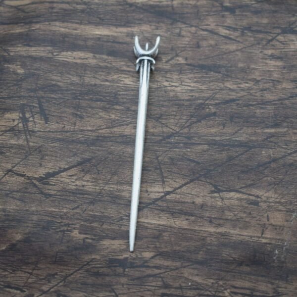 Norse Viking hair clip barrette celtic viking knot wicca vintage Hairpin Wedding Accessories