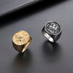 Horse Ring Rome Soldier Rings