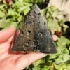 Pyrite Pyramid Quartz Crystals Healing Energy Stones