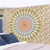 India Mandala Tapestry Psychedelic Hippie Carpet