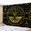 Mysterious  Tree of Life decoration tapestry Mandala psychedelic scene wall tapestry