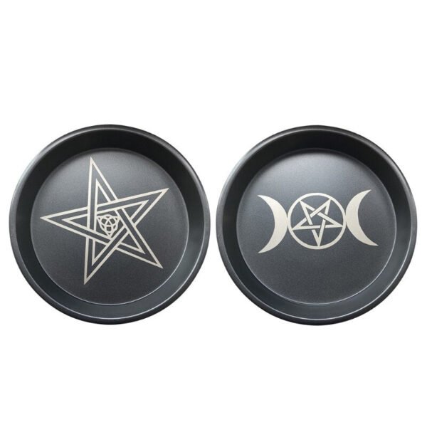 Three-phase moon Metal Goblet Pentagram pentacle Hand bell