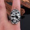 Ancient Egyptian Mummy Skull Ring