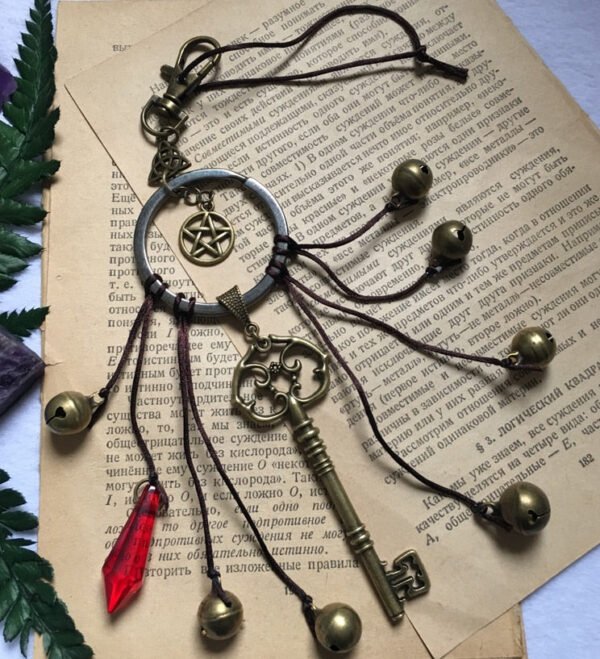 Witches Bells Keychain, Home Protection