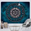 Mysterious  Tree of Life decoration tapestry Mandala psychedelic scene wall tapestry