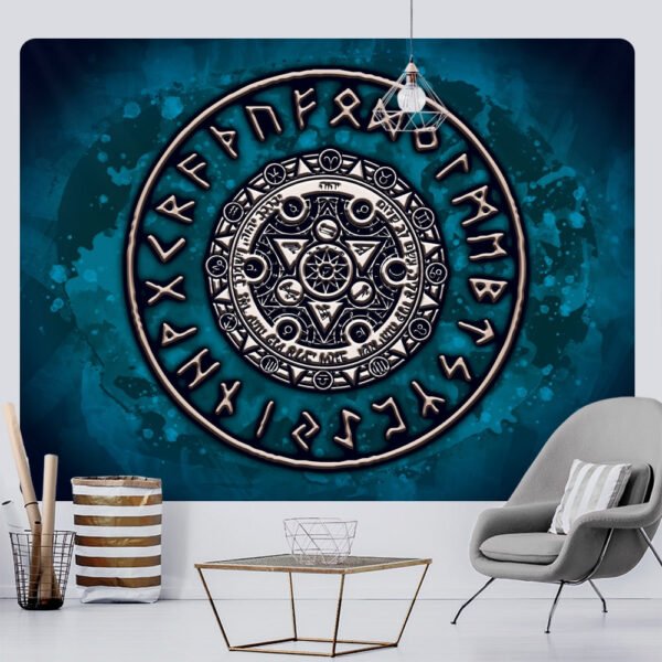 Mysterious  Tree of Life decoration tapestry Mandala psychedelic scene wall tapestry