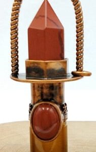 Hexagon prism perfume Bottle pendant Rose Quartzs amethysts Rollerball diffuser