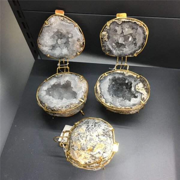 Mexico Natural Blue Skin Agate Treasure Basin Cave Quartz Crystal