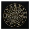 Triple Moon Pentagrams Pagan Altar Cloth Flannel Tarots Cloth