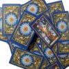 Tarot Cards for Beginners With Guid .Gilded Deck Tarot. Oracle Divination.Oracle Cards