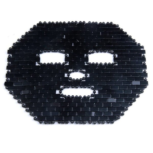 Crystal Eye Mask Curtain Sleeping Mask Rose Quartz Therapy Facial Massager