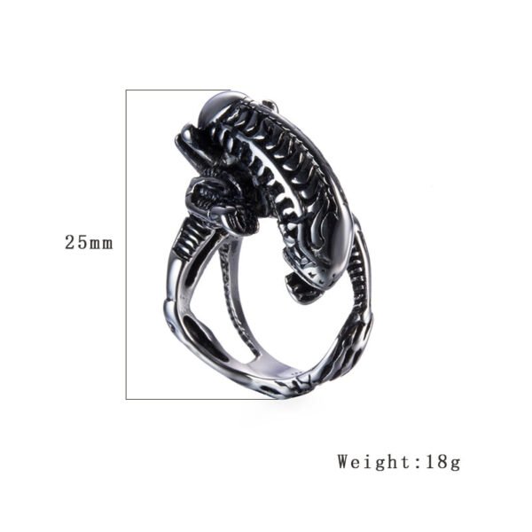 Vintage Alien Predator Finger Ring