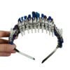 Quartz Crown Raw Crysta lHeadbands Vintage Metal Hair Hoop