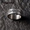 Odin Norse Viking Amulet Rune Retro Rings