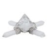 KFT Natural Stone Pyramid 7 Chakra Points Energy Generator Reiki Chakra Healing Crystal Stone Transmitter Jewelry