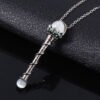 Godmother Witch Magic Wand Necklace Pendant