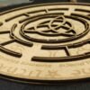 Tarot Divination Mat, Constellation Compass Mat Tray