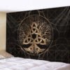 Mysterious  Tree of Life decoration tapestry Mandala psychedelic scene wall tapestry