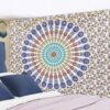 India Mandala Tapestry Psychedelic Hippie Carpet