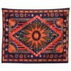 Hippie Mandala Sun and Moon Maditation Tapestry Wall Hanging Indian Golden Burning Sun Stars Psychedelic Popular tapestries
