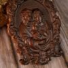 Holy Family Nativity wood carving Catholic wall art, baby Jesus, Mary and Joseph, church, living room bedroom wall decoration