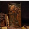 Holy Relic Jesus Cross Wood Carving Wall Decor Beech Religious Figures Catholic Church Souvenirs