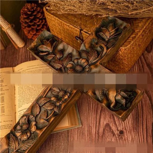 Holy Relic Rose Cross Wall Virgn Beech Wood Christ CarvingRelief Home Decoration Church Souvenirs