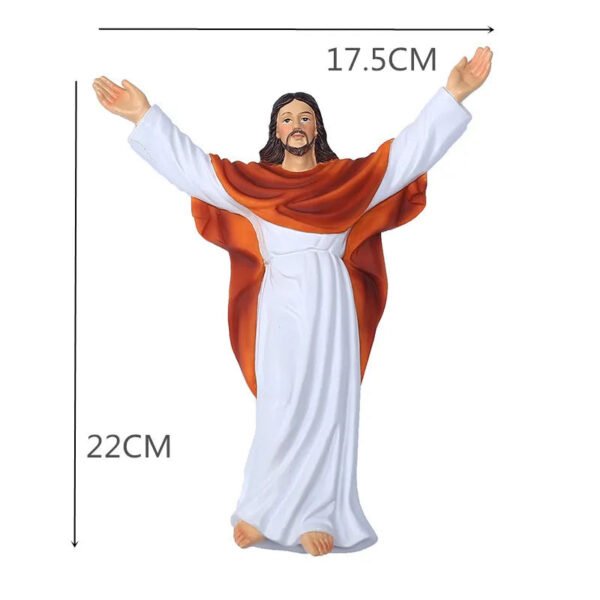 Holy Trinity Cross Wall Decor Jesus Ascended To Heaven Day Chrisitian Religious Crucifixo Catholic Church Orthodox Figures