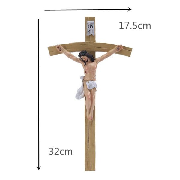 Holy Trinity Cross Wall Decor Jesus Ascended To Heaven Day Chrisitian Religious Crucifixo Catholic Church Orthodox Figures