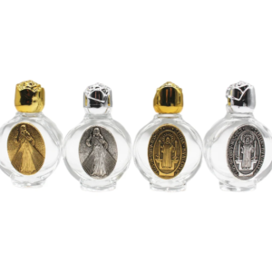 Holy Water Bottle Angel Religious Catholic Cross With Blessed Virgin Mary Church Utensils Christ