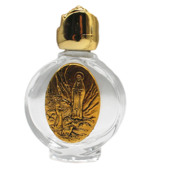 Holy Water Bottle Angel Religious Catholic Cross With Blessed Virgin Mary Church Utensils Christ