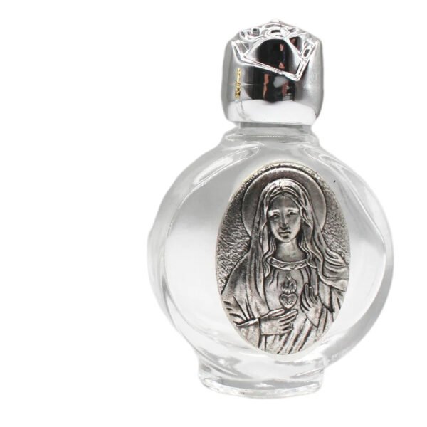 Holy Water Bottle Angel Religious Catholic Cross With Blessed Virgin Mary Church Utensils Christ