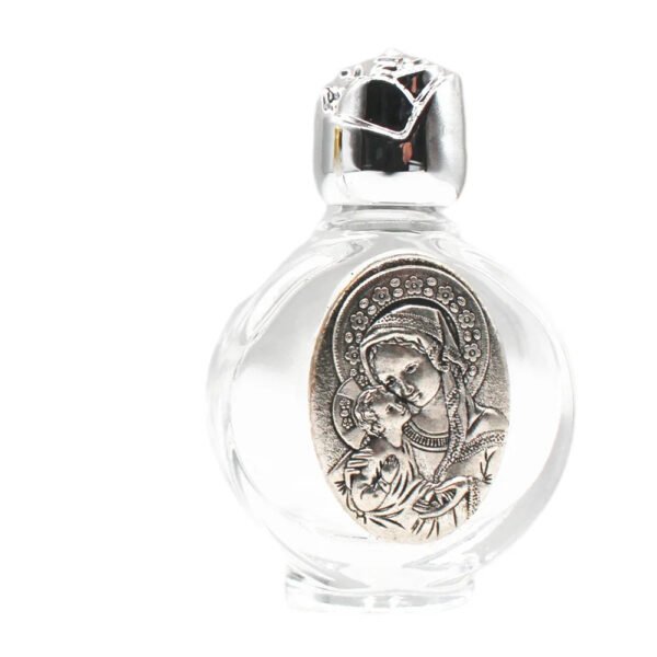 Holy Water Bottle Angel Religious Catholic Cross With Blessed Virgin Mary Church Utensils Christ