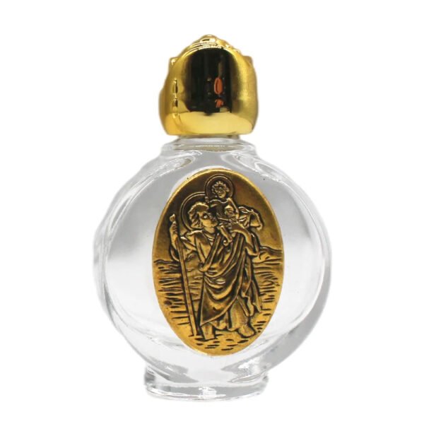 Holy Water Bottle Angel Religious Catholic Cross With Blessed Virgin Mary Church Utensils Christ